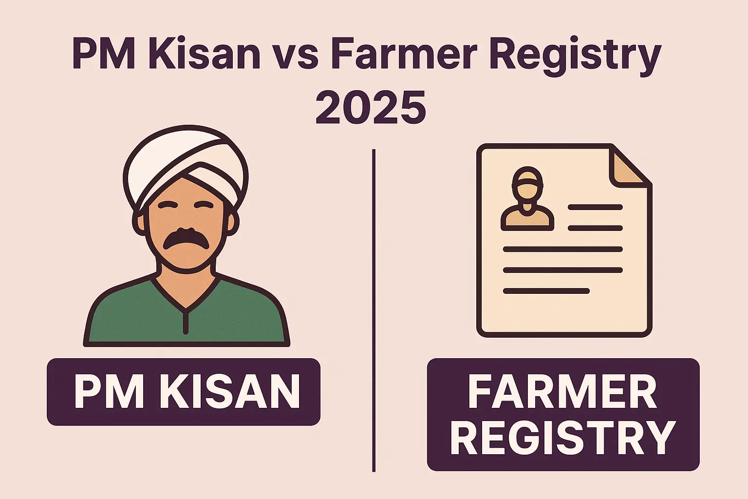 PM Kisan vs Farmer Registry 2025: जानिए कौन सी योजना किसानों के लिए ज्यादा फायदेमंद है