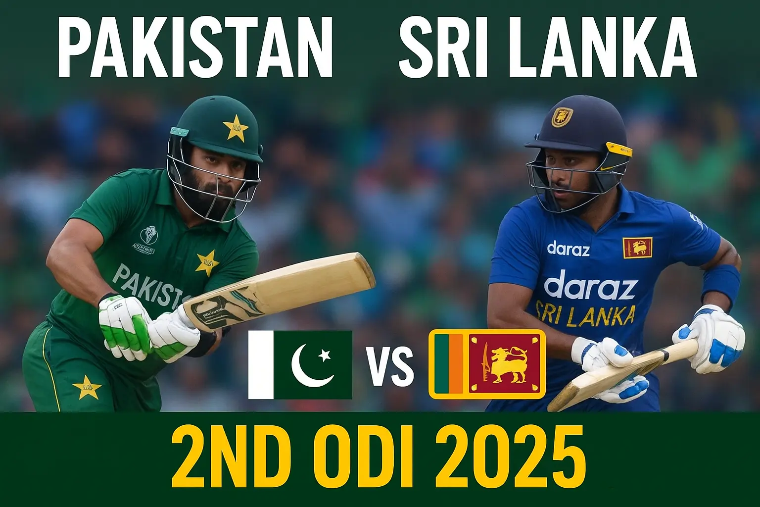 Pakistan vs Sri Lanka 2nd ODI 2025: पाकिस्तान की दमदार जीत, श्रीलंका की बैटिंग फिर फेल – जानें पूरा मैच विश्लेषण